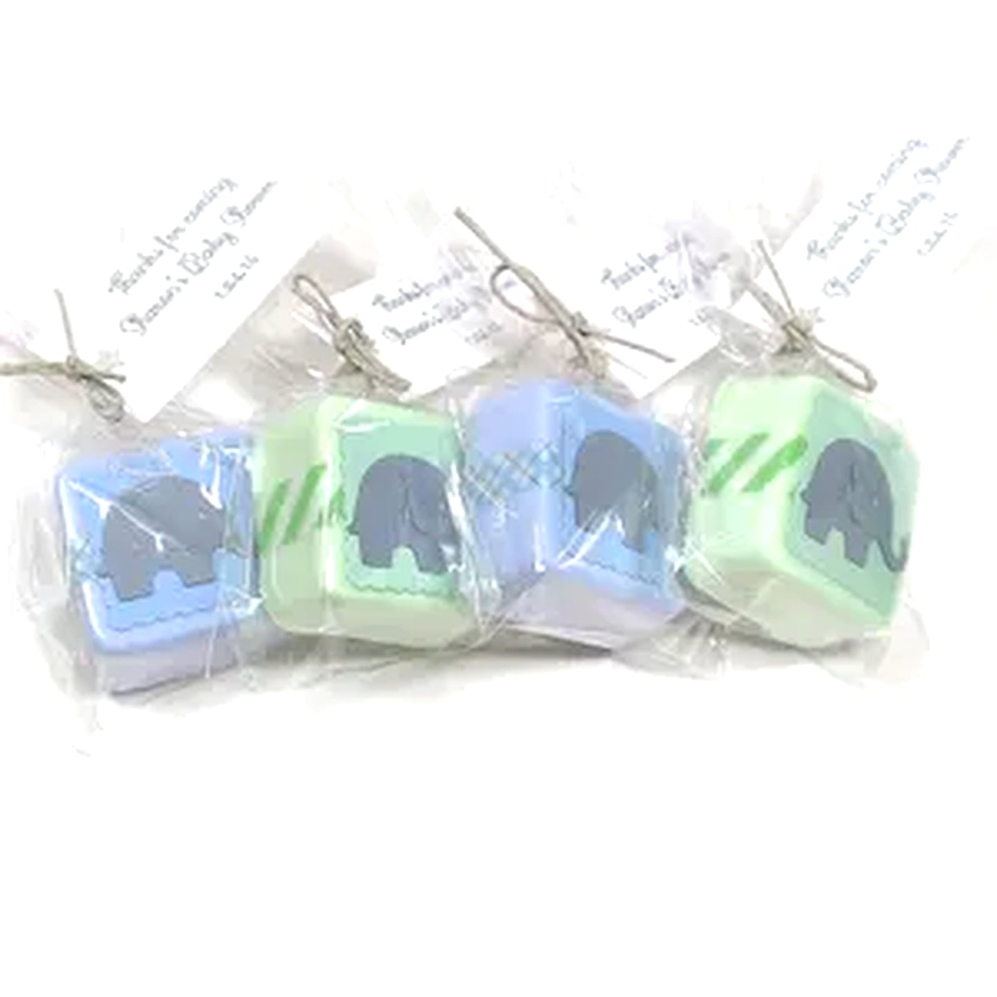 Elephant Baby Shower Mini Soap Favors – Cute Personalized Party Favors