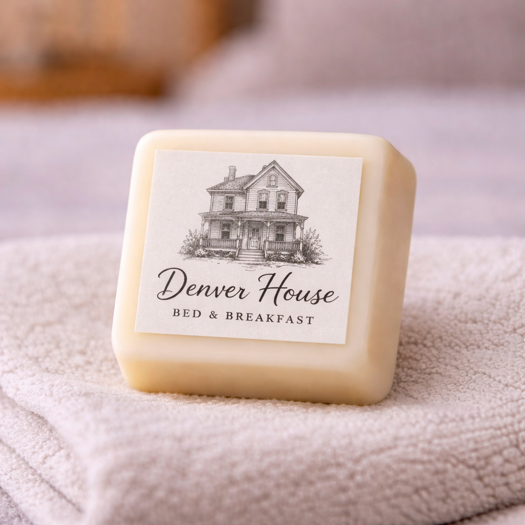 mini guest soap bars for airbnb and hotel guest